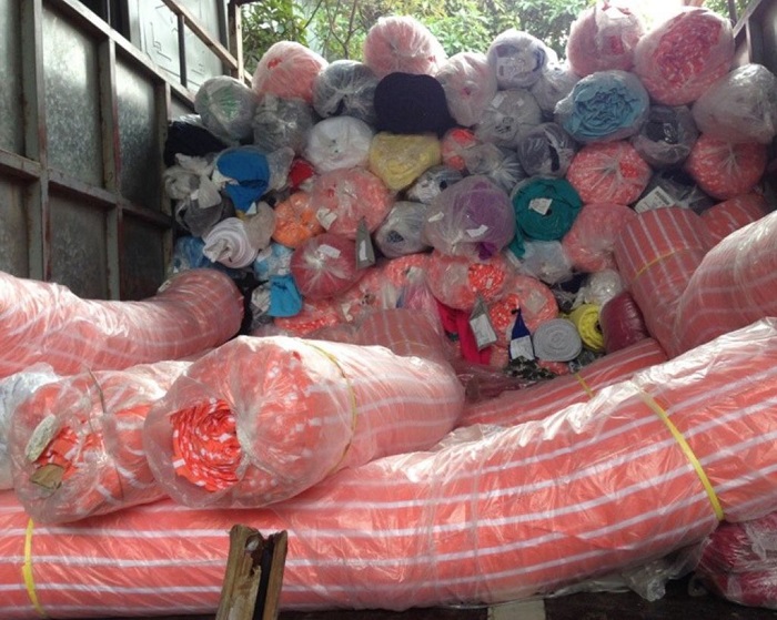 thu mua và tái chế vải